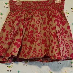 Flowery skirt